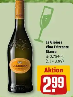REWE La Gioiosa Vino Frizzante Bianco Angebot
