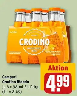 REWE Campari Crodino Biondo Angebot