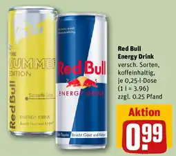 REWE Red Bull Energy Drink Angebot