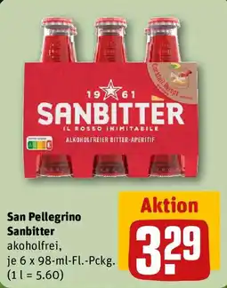 REWE San Pellegrino Sanbitter Angebot