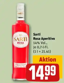 REWE Sarti Rosa Aperitivo Angebot