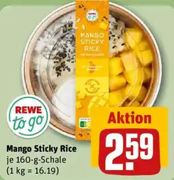 REWE REWE to go Mango Sticky Rice Angebot