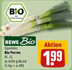 REWE Bio Porree Angebot