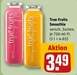 REWE True Fruits Smoothie Angebot