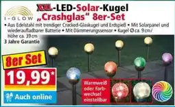 Norma I-GLOW XXL-LED-Solar-Kugel Crashglas 8er-Set Angebot