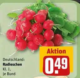 REWE Radieschen Angebot