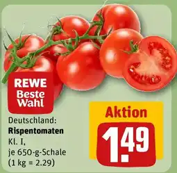 REWE Rispentomaten Angebot