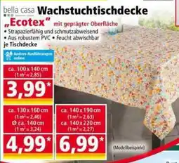 Norma bella casa Wachstuchtischdecke ,,Ecotex" Angebot