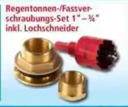 Norma Regentonnen-/Fassverschraubungs-Set 1" Angebot
