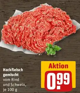 REWE Hackfleisch gemischt Angebot