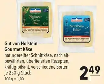 CITTI Markt Gut von Holstein Gourmet Käse 250g Angebot