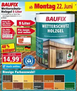 Norma BAUFIX Wetterschutz Holzgel Angebot