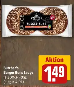 REWE Butcher's Burger Buns Lauge Angebot