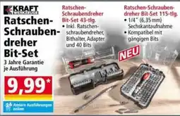 Norma KRAFT WERKZEUGE Ratschen Schraubendreher Bit Set Angebot