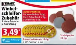 Norma KRAFT WERKZEUGE Winkelschleifer Zubehör Angebot