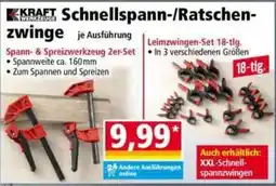 Norma KRAFT WERKZEUGE Schnellspann-/Ratschenzwinge Angebot