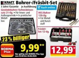 Norma KRAFT WERKZEUGE Bohrer-/Fräsbit-Set Angebot