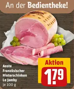 REWE Aoste Französischer Hinterschinken Le Jamby Angebot
