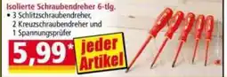 Norma Isolierte Schraubendreher 6-tlg. Angebot