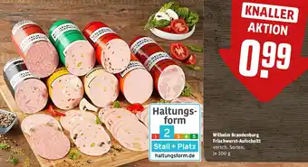 REWE Wilhelm Brandenburg Frischwurst-Aufschnitt Angebot