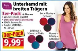 Norma Unterhemd mit breiten Trägern 3er-Pack Angebot