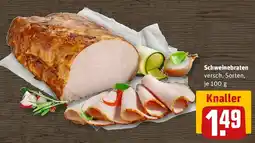 REWE Schweinebraten Angebot