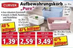 Norma CURVER Aufbewahrungskorb ,,Pure" Angebot