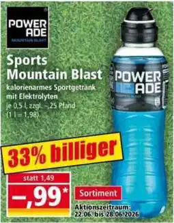 Norma POWERADE Sports Mountain Blast Angebot