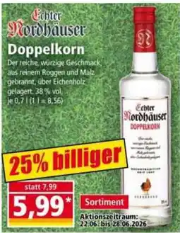 Norma Echter Nordhauser Doppelkorn Angebot