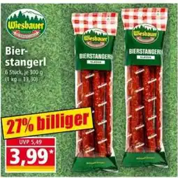 Norma Wiesbauer Bierstangerl Angebot