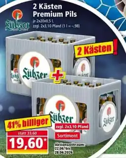 Norma Lubzer Premium Pils Angebot