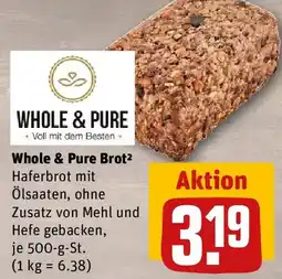 REWE Whole & Pure Brot Angebot