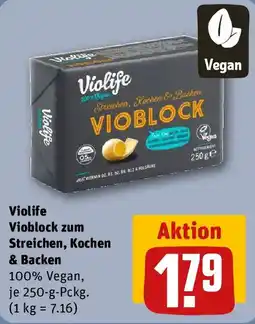 REWE Violife Vioblock zum Streichen, Kochen & Backen Angebot