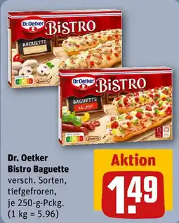 REWE Dr. Oetker Bistro Baguette Angebot