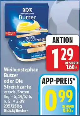 nah & gut Weihenstephan Butter oder Die Streichzarte Angebot