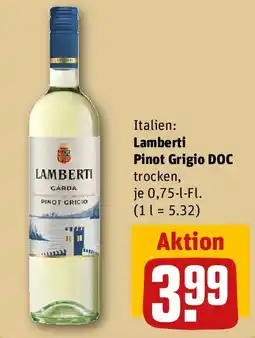 REWE Lamberti Pinot Grigio DOC Angebot