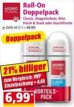 Norma HIDRO FUGAL Roll-On Doppelpack Angebot