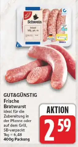 nah & gut GUT&GÜNSTIG Frische Bratwurst Angebot