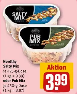 REWE Nordthy Salty Mix oder Pub Mix Angebot