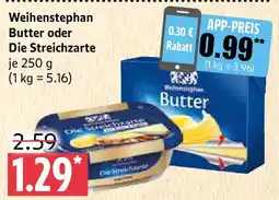 Marktkauf Weihenstephan Butter oder Die Streichzarte Angebot