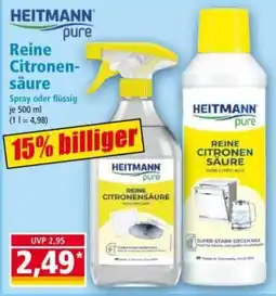 Norma HEITMANN pure Reine Citronensäure Angebot