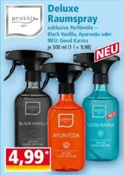 Norma praktix air Deluxe Raumspray Angebot