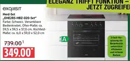 Marktkauf Exquisit Herd-Set ,,EHE285-HBZ-020-Set" Angebot