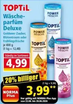 Norma TOPTIL Wäscheparfüm Deluxe Angebot