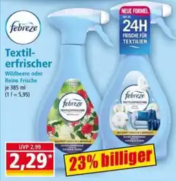 Norma Febreze Textilerfrischer Angebot