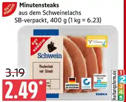Marktkauf Gut & Gunstig Minutensteaks Angebot