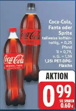 NP Discount Coca-Cola, Fanta oder Sprite Angebot
