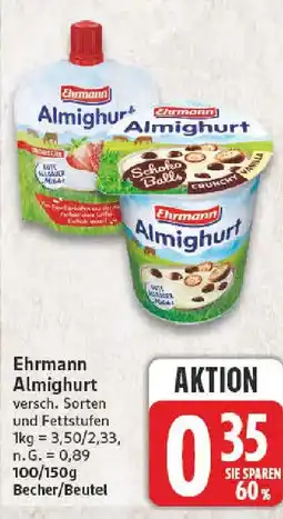 nah & gut Ehrmann Almighurt Angebot