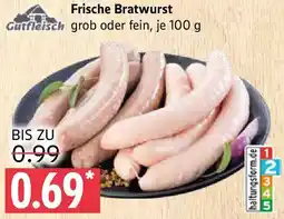 Marktkauf Gutfleisch Frische Bratwurst Angebot