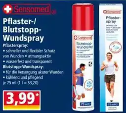 Norma Sensomed Pflaster-/ Blutstopp Wundspray Angebot